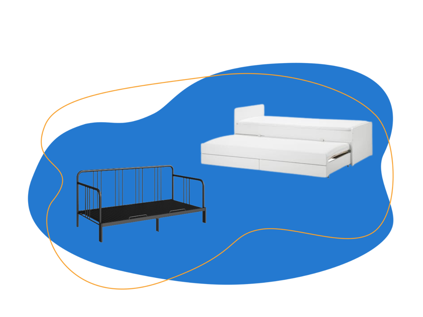 modele lit gigogne banquette ikea